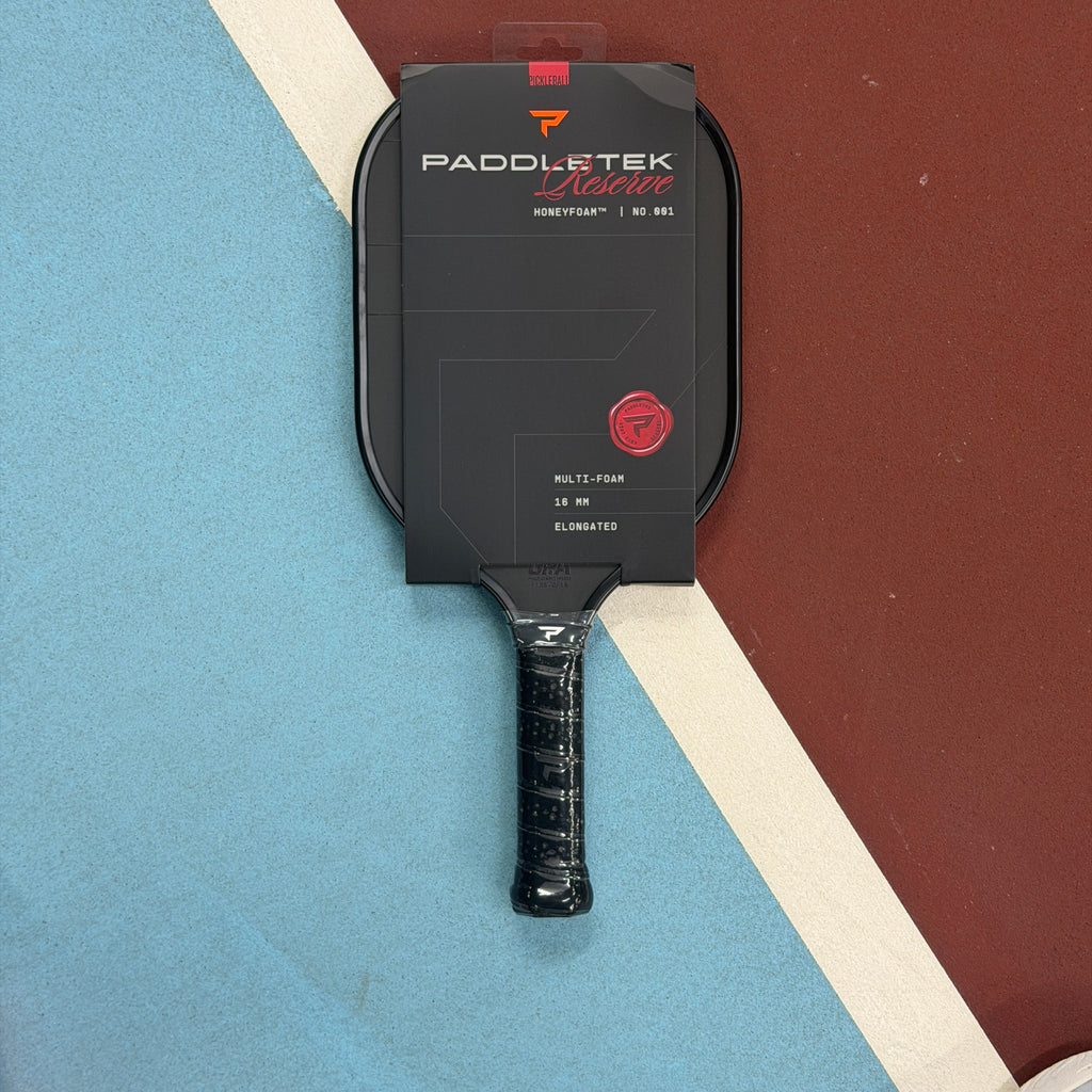 Paddletek Reserve 001 Honeyfoam 16mm Elongated Pickleball Paddle - NEW