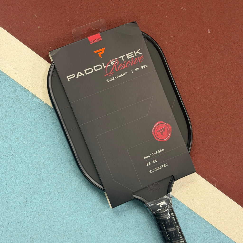 Paddletek Reserve 001 Honeyfoam 16mm Elongated Pickleball Paddle - NEW
