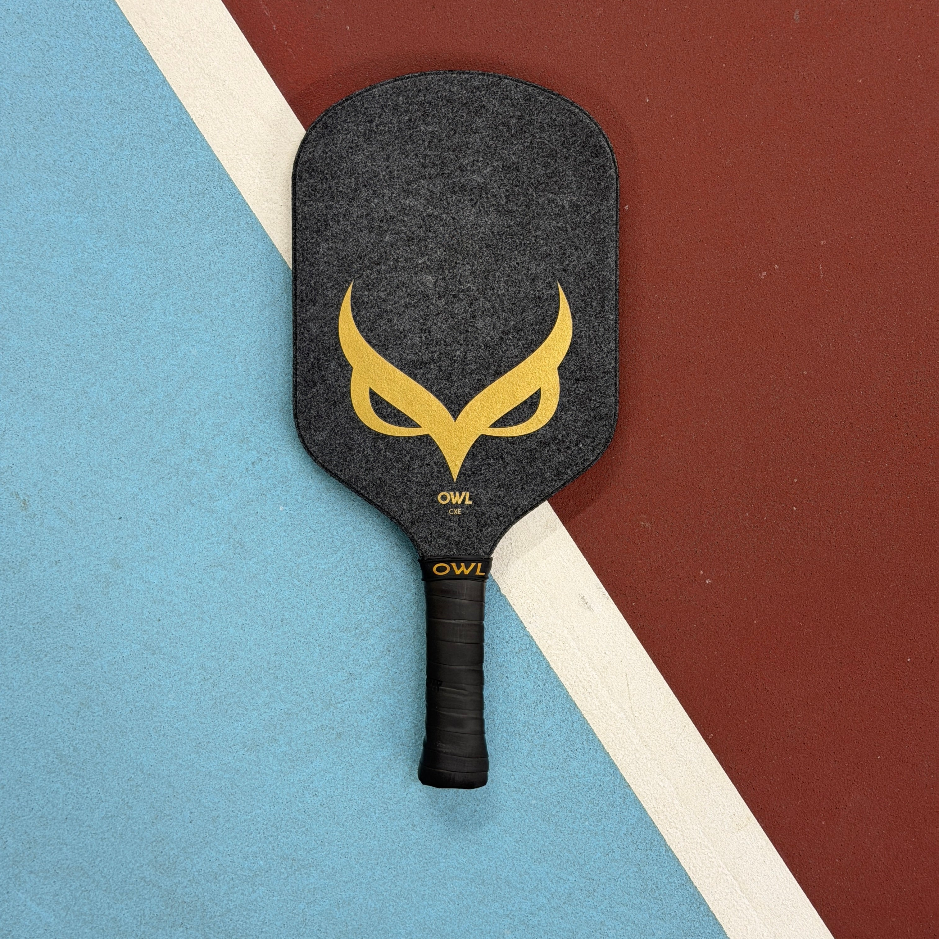 Owl CXE Hybrid Pickleball Paddle Drew Brees Edition - Gray/Gold