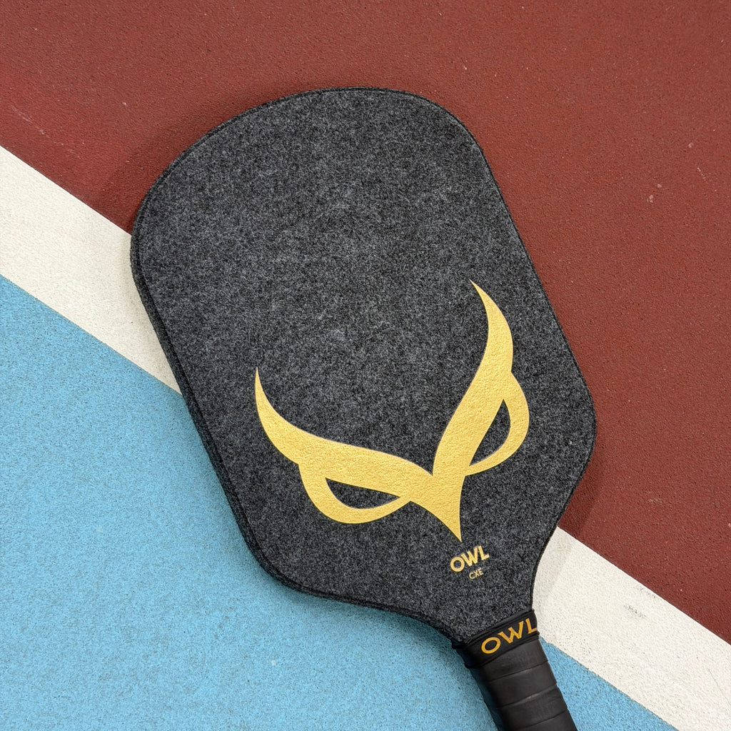 Owl CXE Hybrid Pickleball Paddle Drew Brees Edition - Gray/Gold