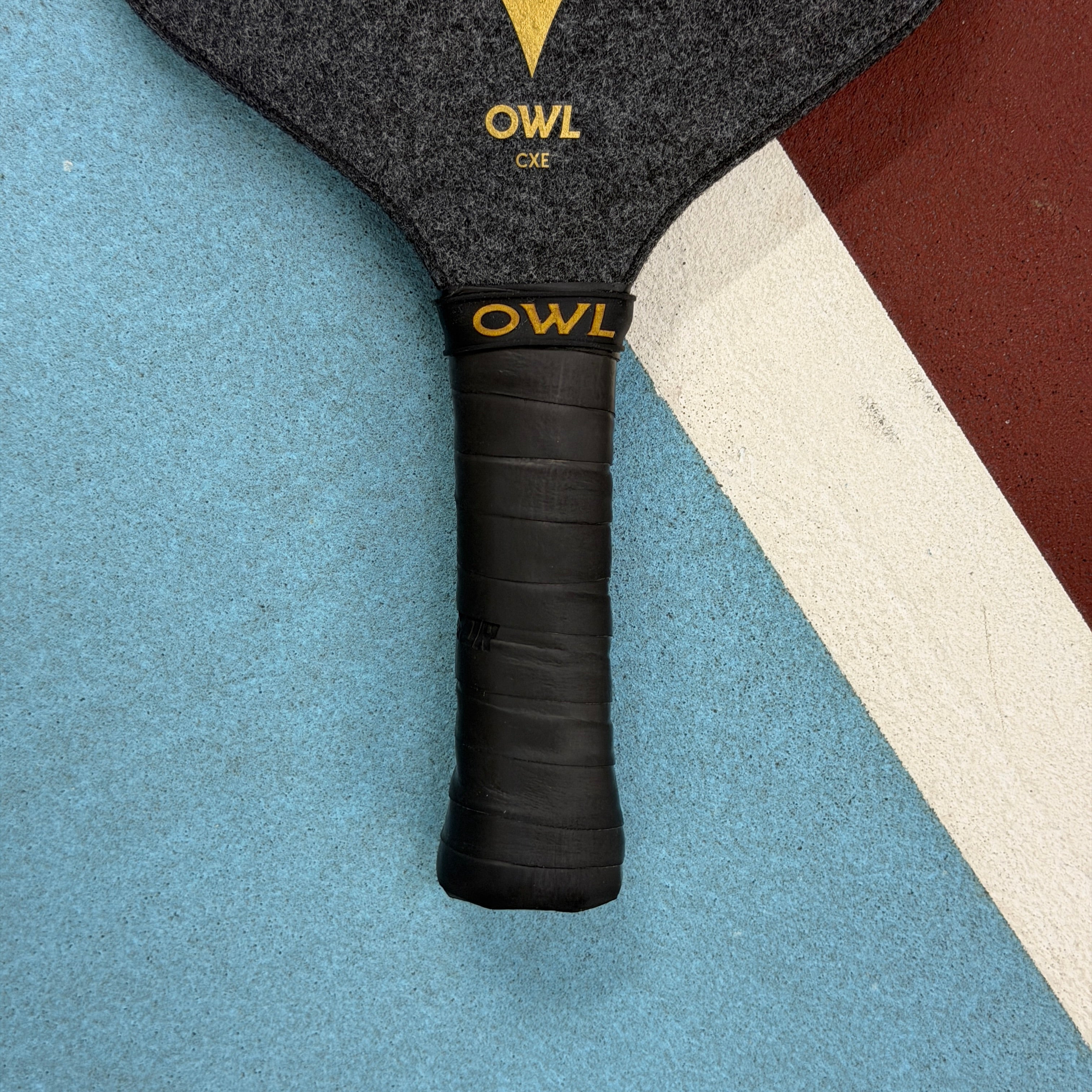 Owl CXE Hybrid Pickleball Paddle Drew Brees Edition - Gray/Gold