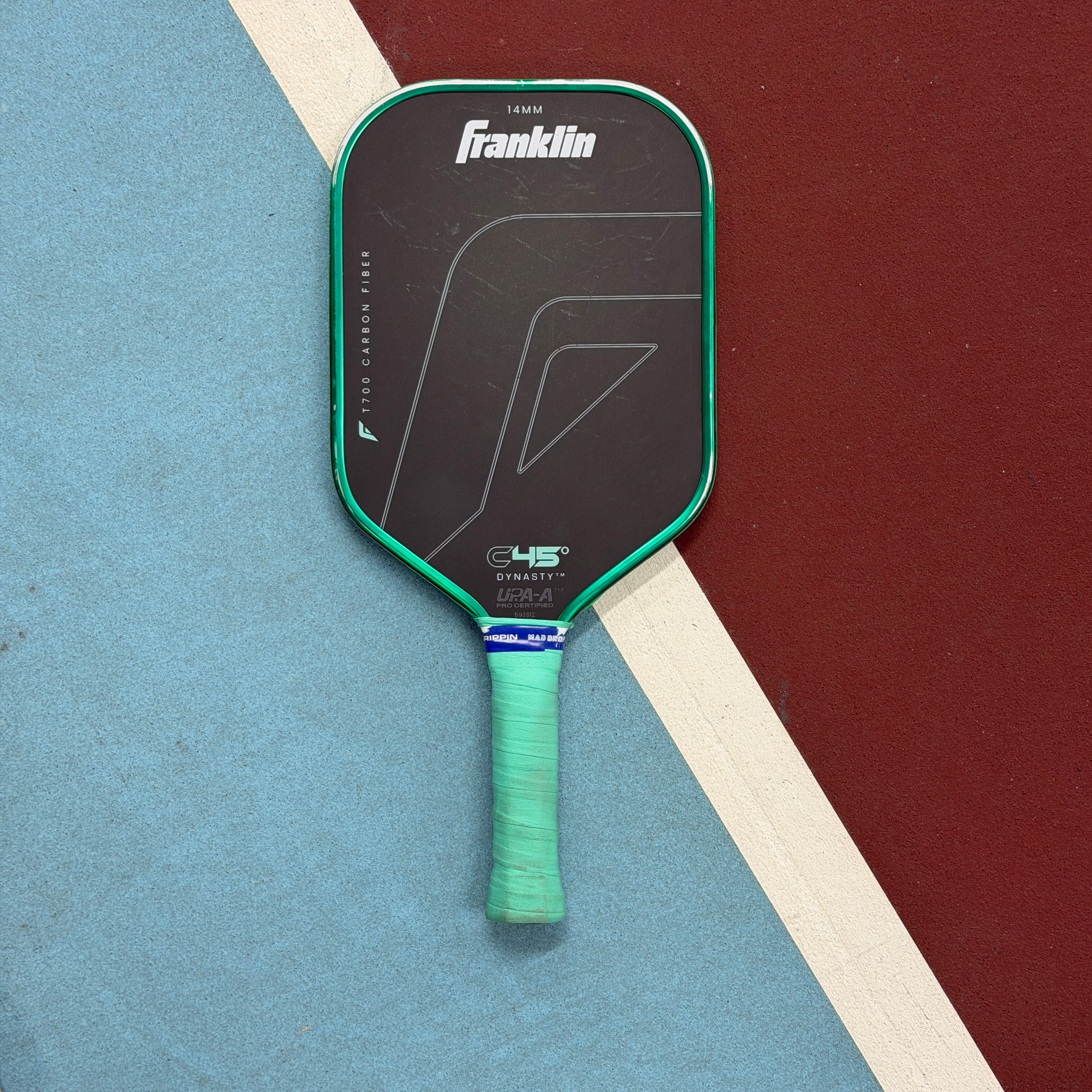 Franklin C45 Dynasty Elongated Pickleball Paddle - Green - USED