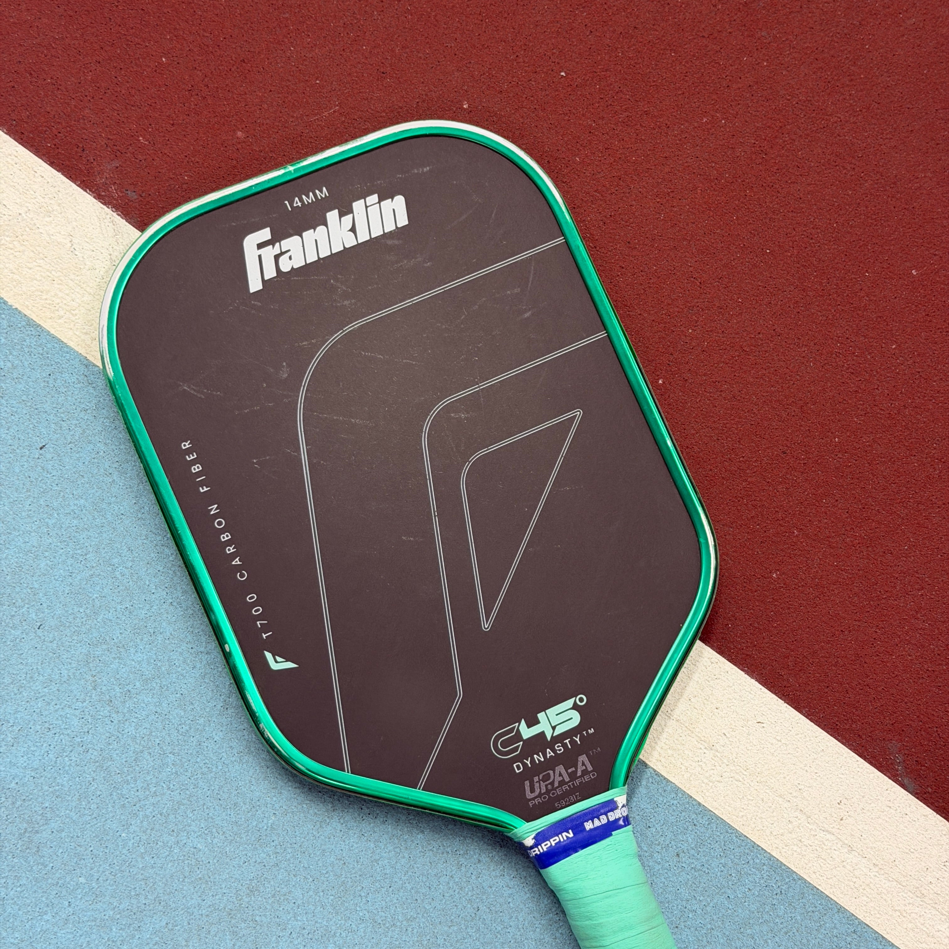 Franklin C45 Dynasty Elongated Pickleball Paddle - Green - USED