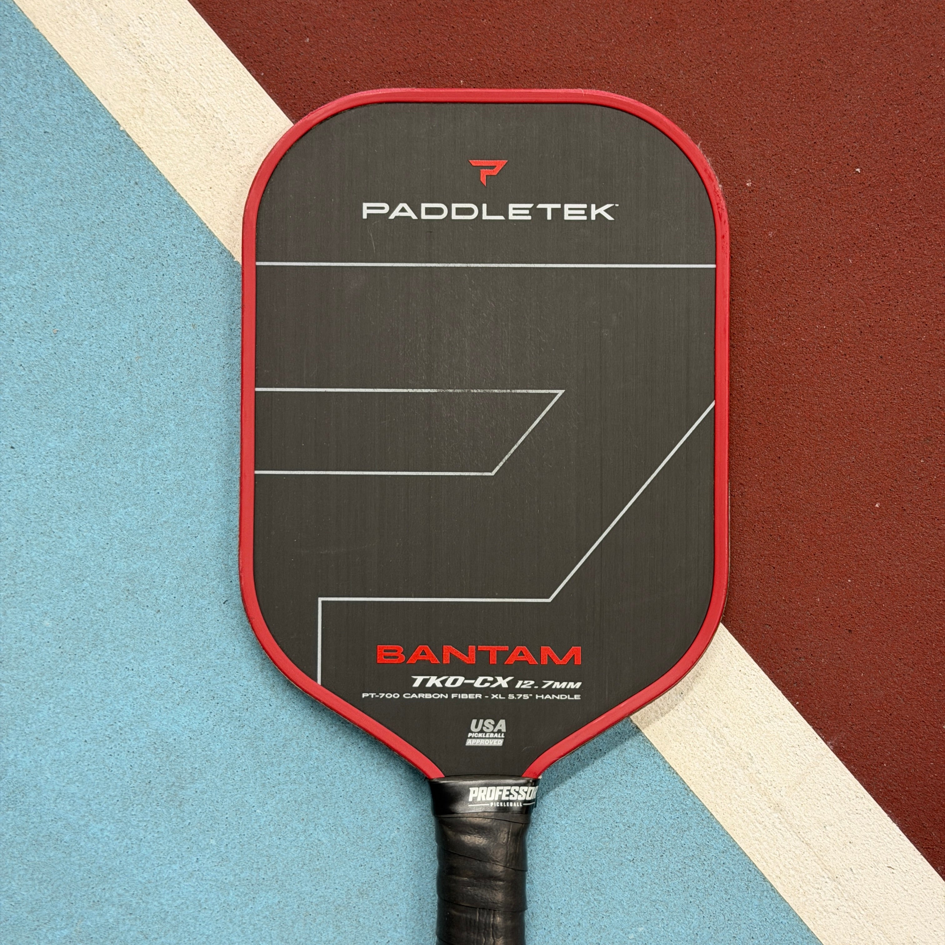 Paddletek Bantam TKO-CX Alshon 12.7mm Elongated Pickleball Paddle - USED