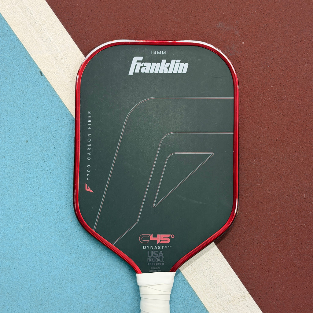 Franklin C45 Dynasty Elongated Pickleball Paddle - Red - USED
