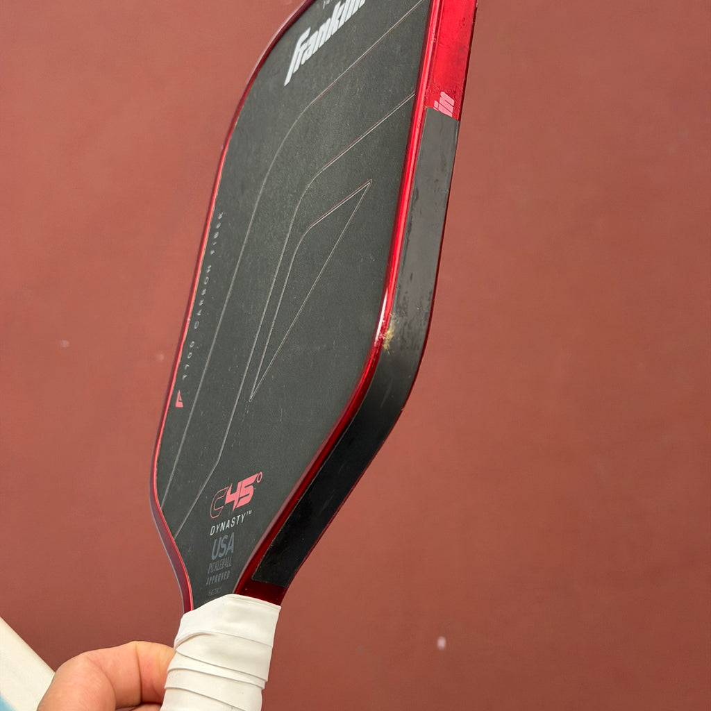 Franklin C45 Dynasty Elongated Pickleball Paddle - Red - USED