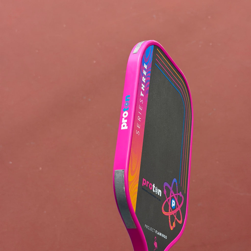Proton Project Flamingo Series 3 Elongated Pickleball Paddle - Pink - USED