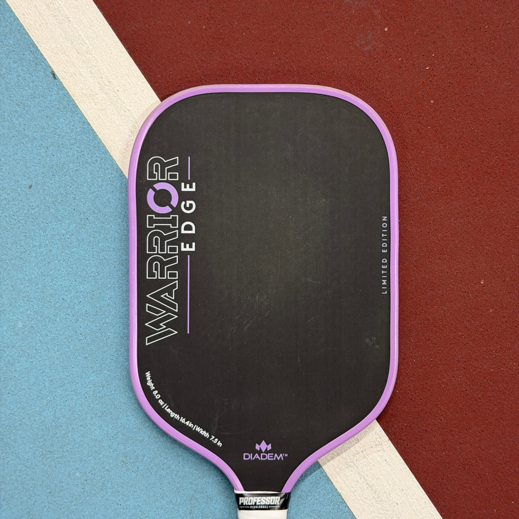 Diadem Warrior Edge Elongated Pickleball Paddle - Purple - USED