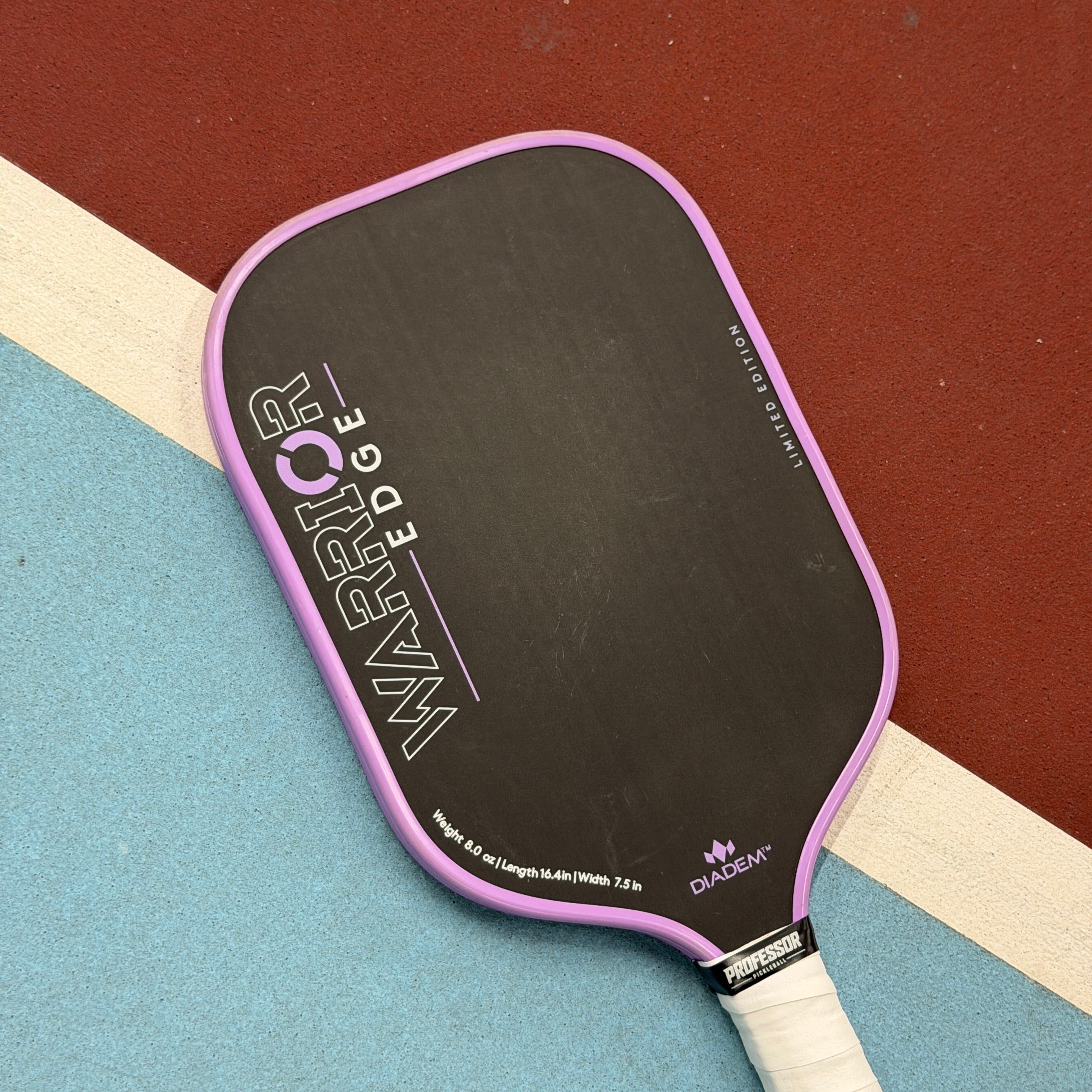 Diadem Warrior Edge Elongated Pickleball Paddle - Purple - USED
