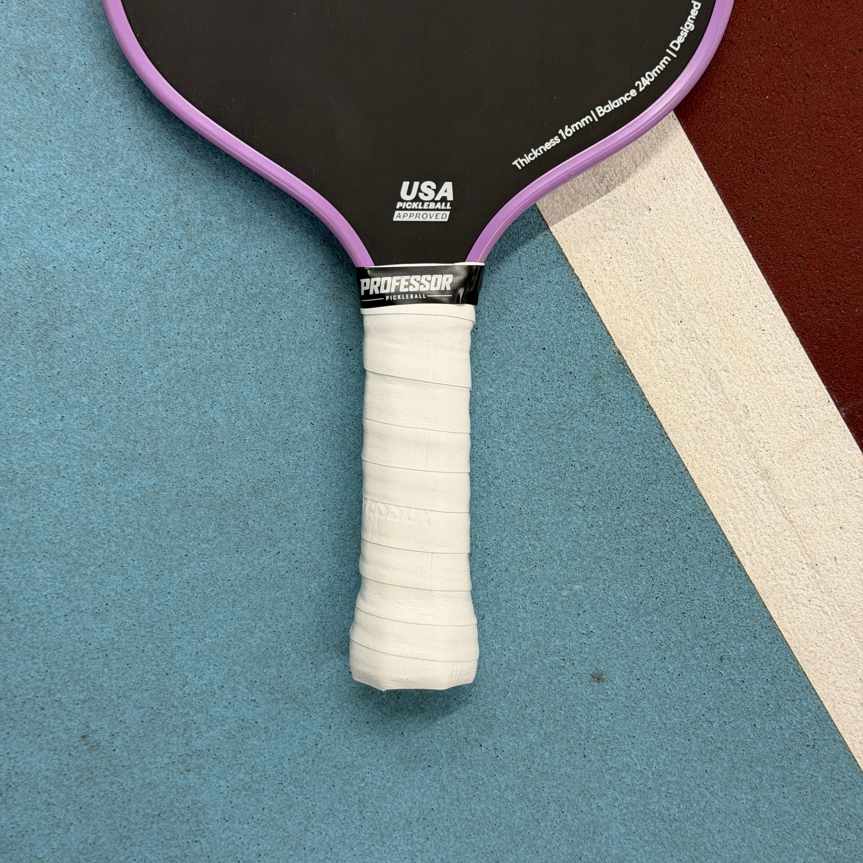 Diadem Warrior Edge Elongated Pickleball Paddle - Purple - USED