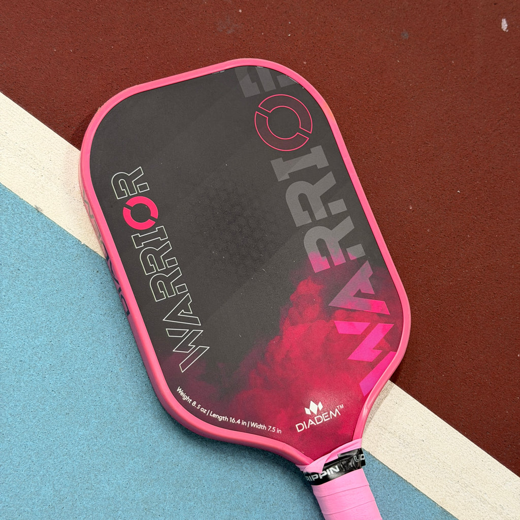 Diadem Warrior Elongated Pickleball Paddle - Pink - USED