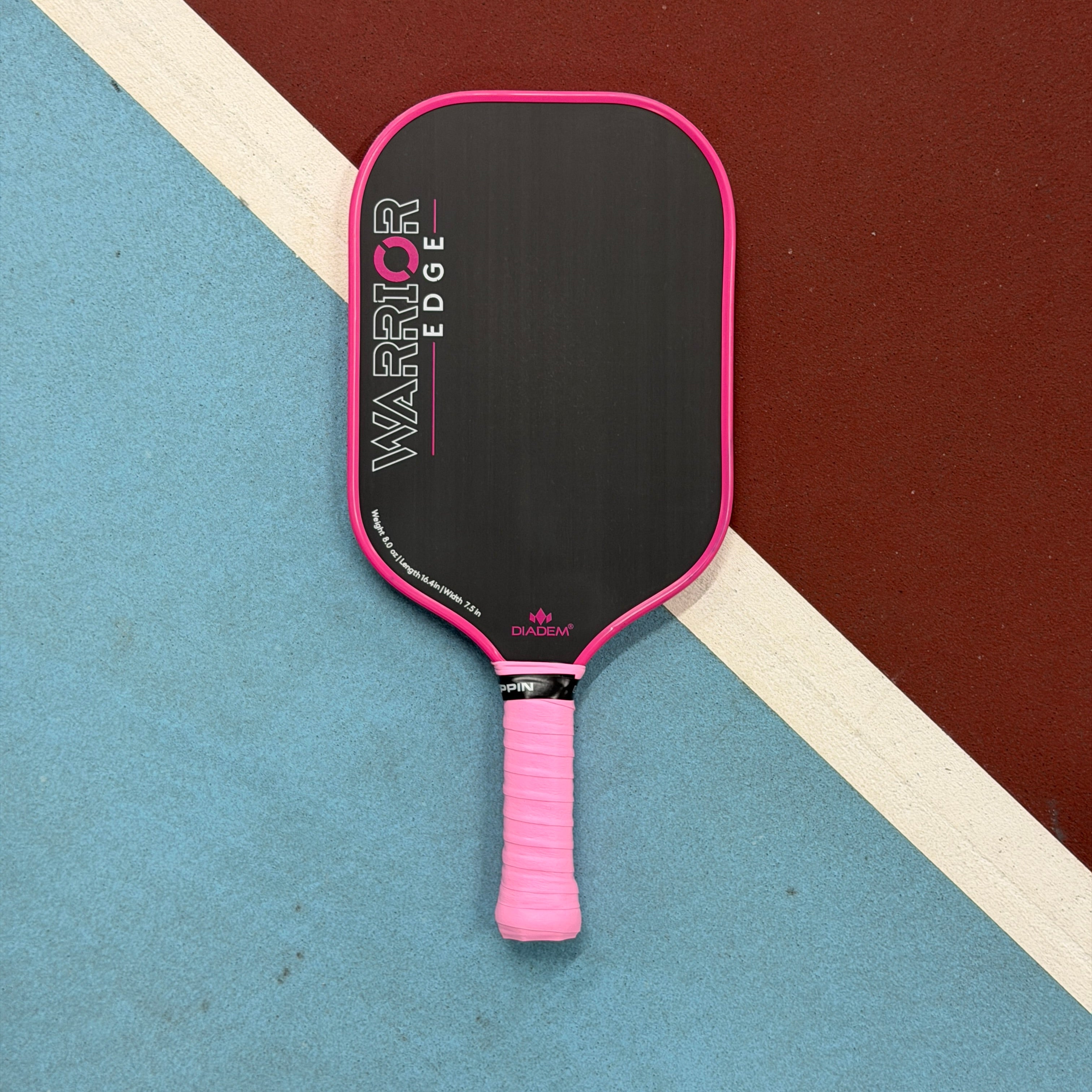 Diadem Warrior Edge Elongated Pickleball Paddle - Pink - USED