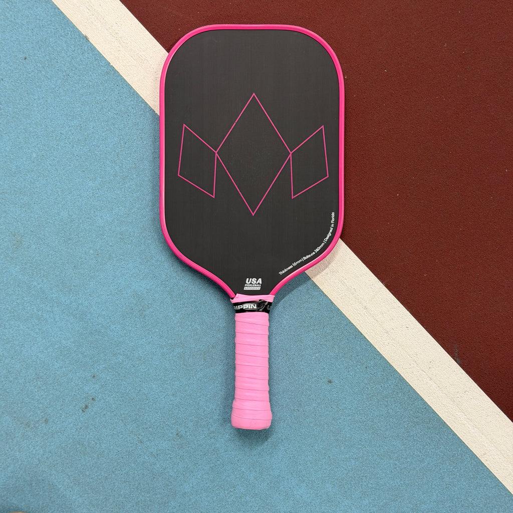Diadem Warrior Edge Elongated Pickleball Paddle - Pink - USED