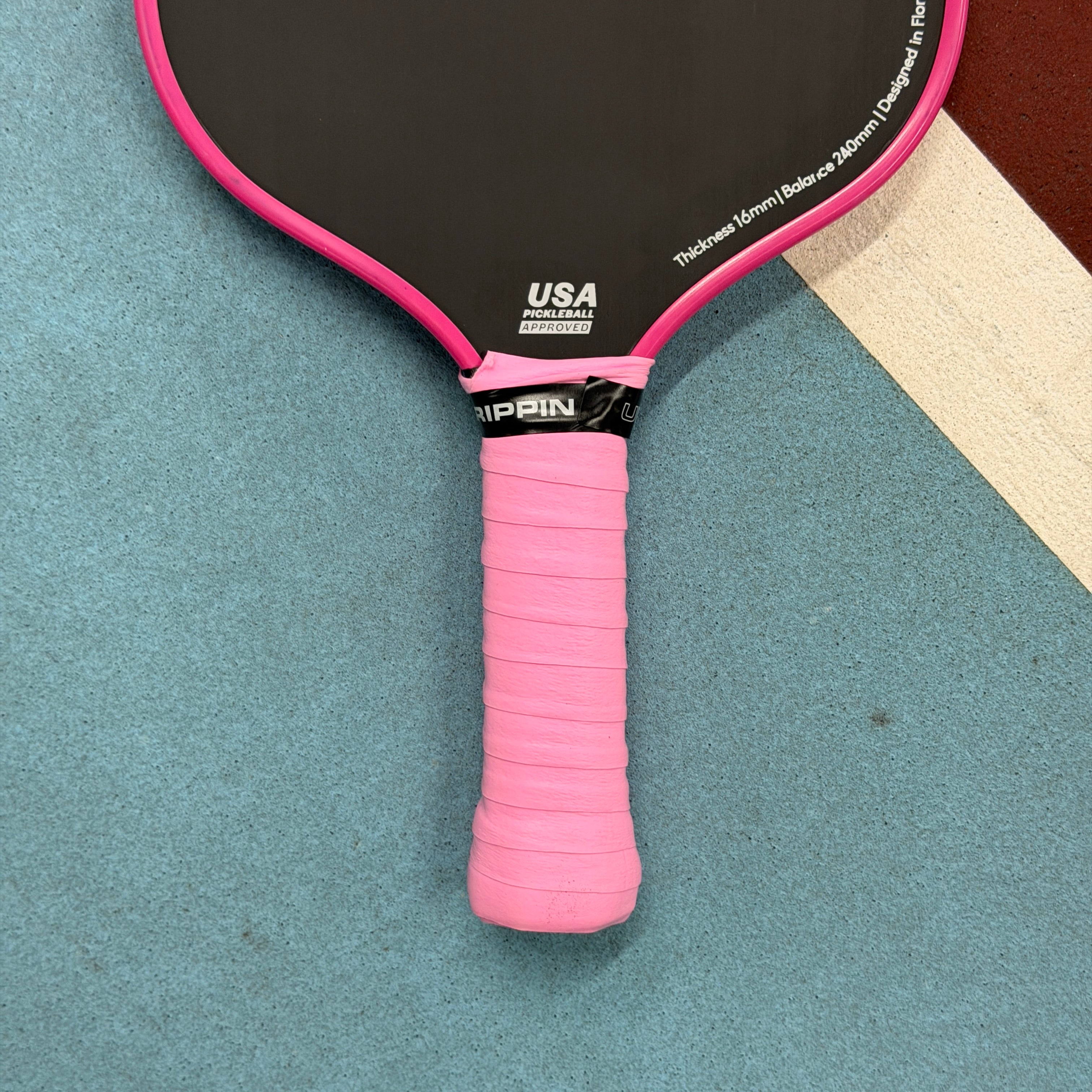 Diadem Warrior Edge Elongated Pickleball Paddle - Pink - USED