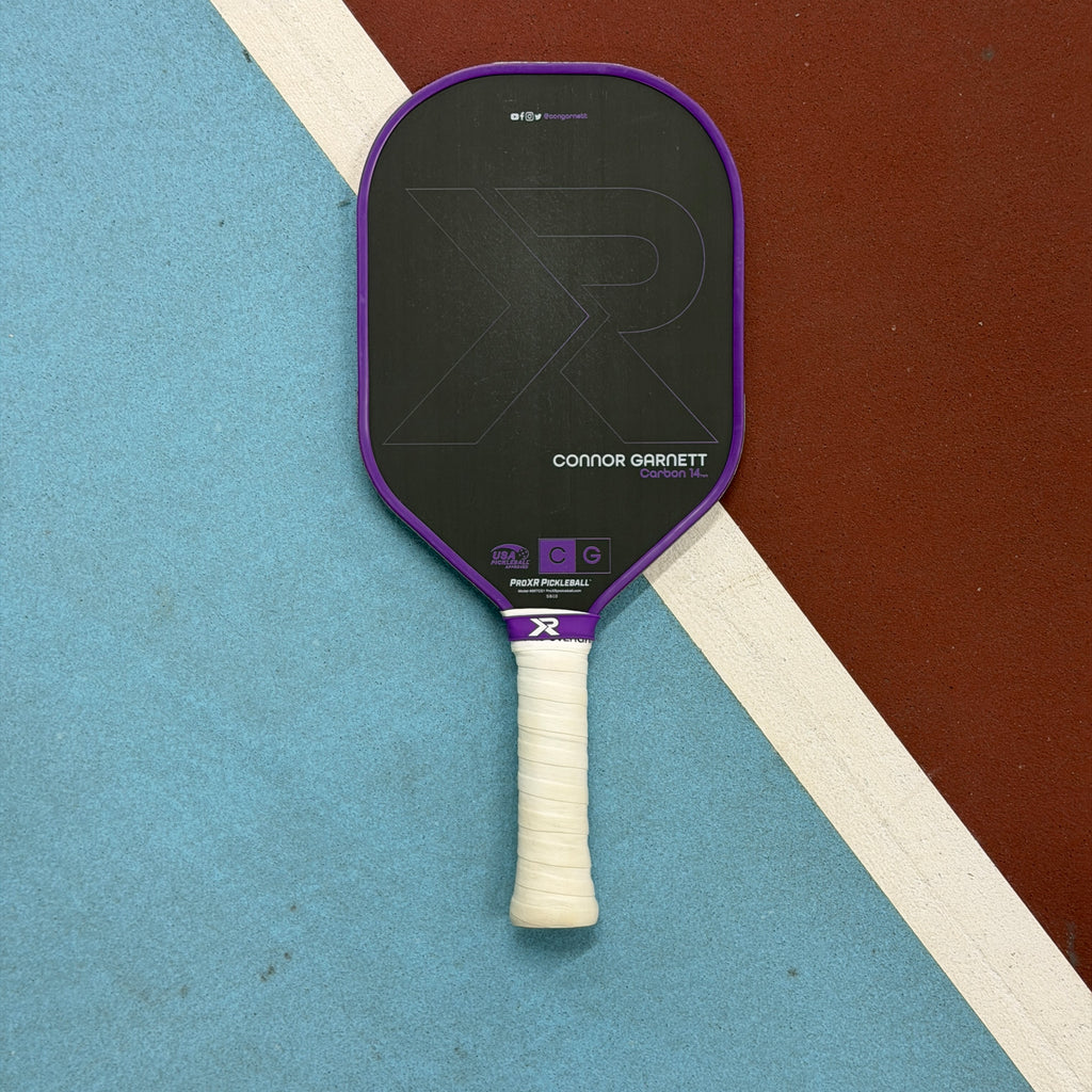 ProXR Carbon 14 Connor Garnet Signature Elongated Pickleball Paddle - USED