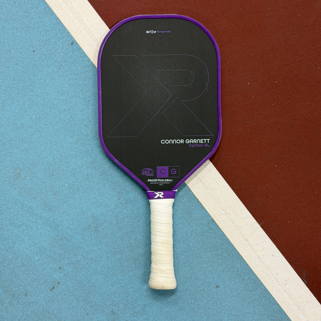 ProXR Carbon 14 Connor Garnet Signature Elongated Pickleball Paddle - USED