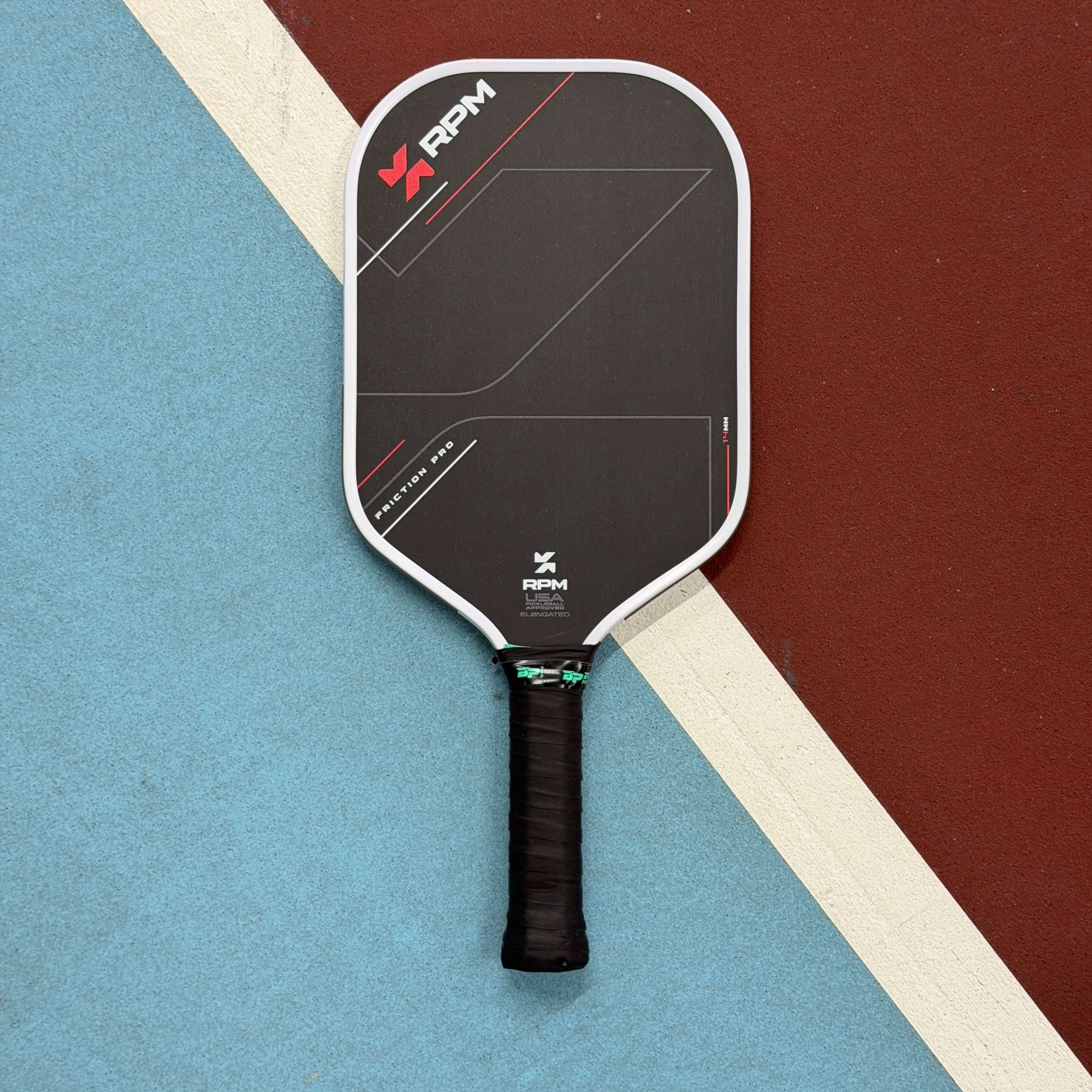 RPM Friction Pro V1 14mm Elongated Pickleball Paddle - USED