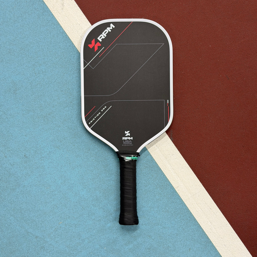 RPM Friction Pro V1 14mm Elongated Pickleball Paddle - USED