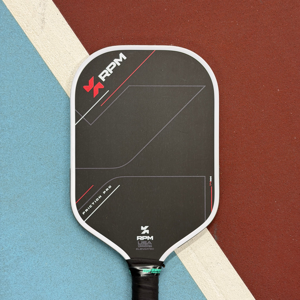 RPM Friction Pro V1 14mm Elongated Pickleball Paddle - USED