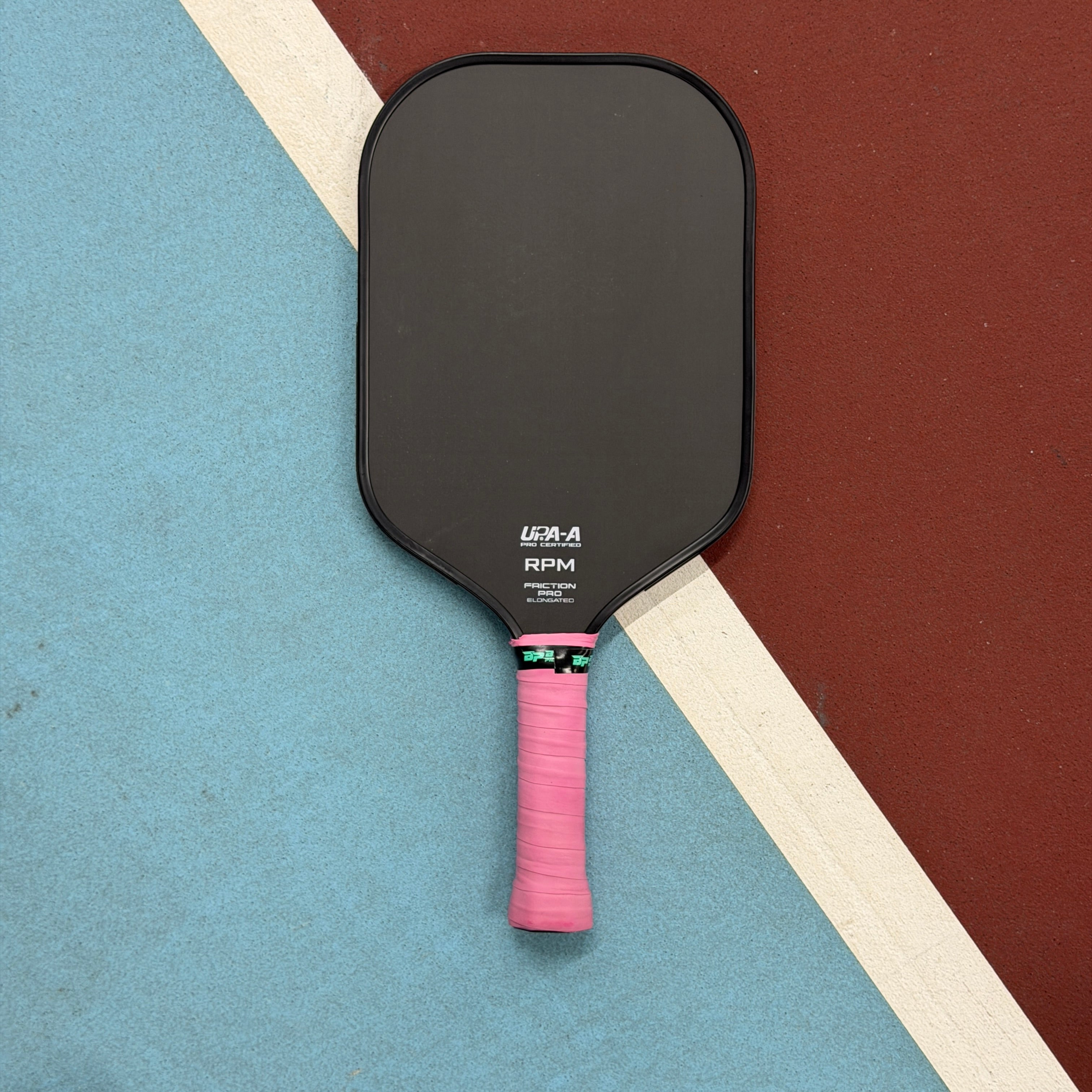 RPM Friction Pro V1 Elongated Pickleball Paddle Blackout Edition - USED
