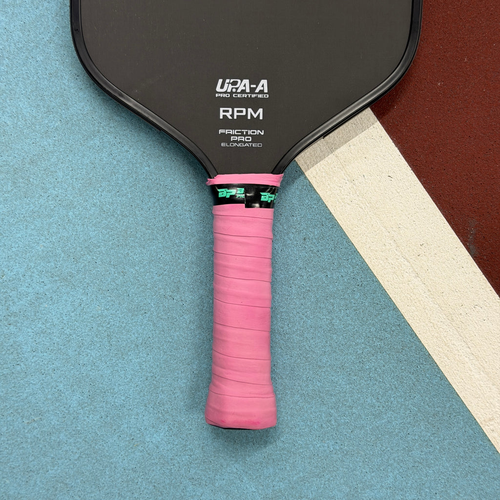 RPM Friction Pro V1 Elongated Pickleball Paddle Blackout Edition - USED