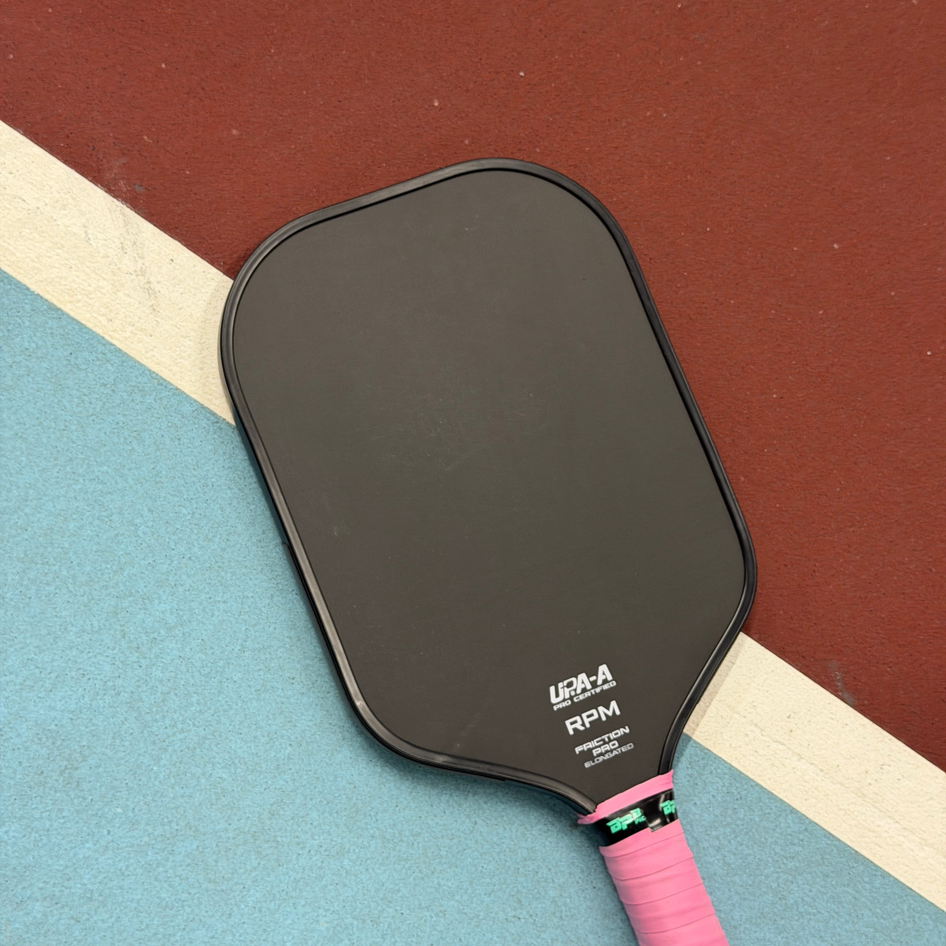 RPM Friction Pro V1 Elongated Pickleball Paddle Blackout Edition - USED