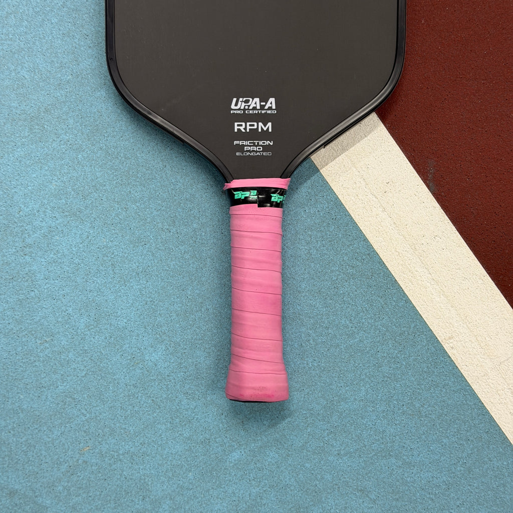 RPM Friction Pro V1 Elongated Pickleball Paddle Blackout Edition - USED
