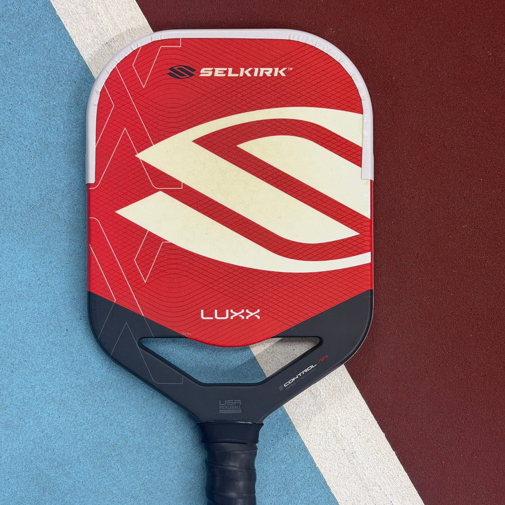Selkirk Luxx Control Air Epic Widebody Pickleball Paddle v2 Infinigtrit - Red - Used