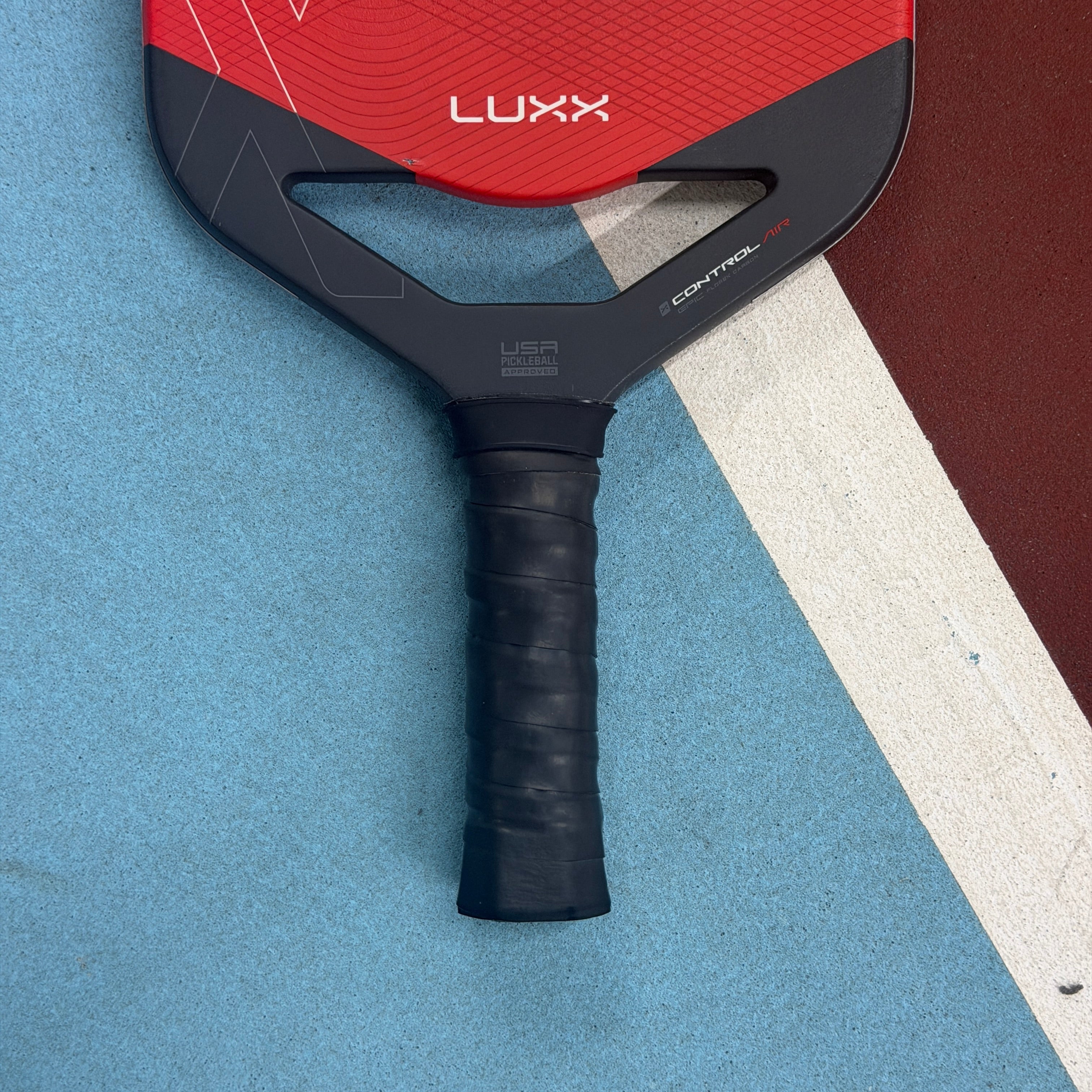 Selkirk Luxx Control Air Epic Widebody Pickleball Paddle v2 Infinigtrit - Red - Used