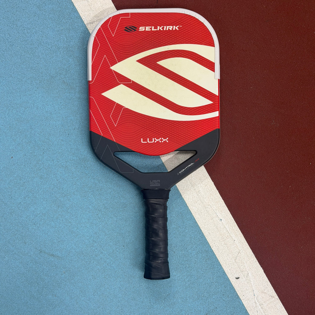 Selkirk Luxx Control Air Epic Widebody Pickleball Paddle v2 Infinigtrit - Red - Used