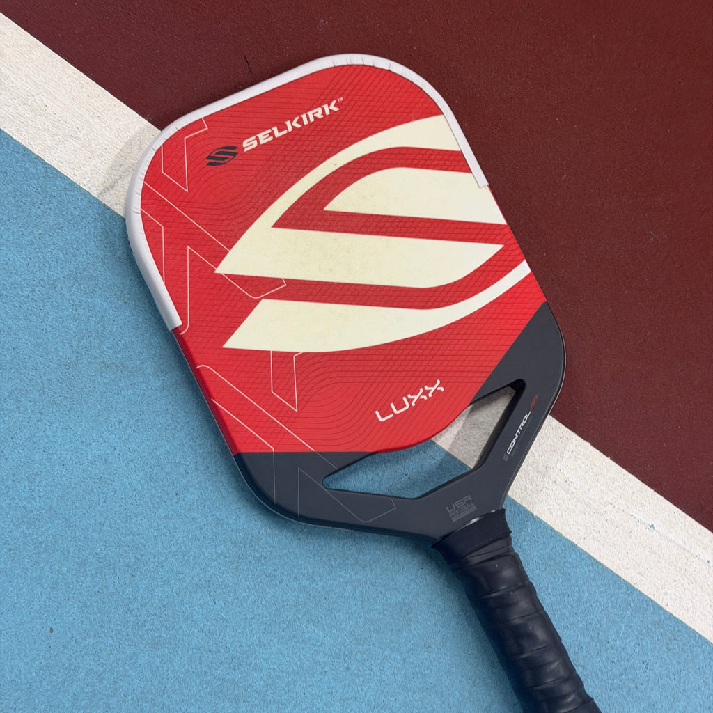 Selkirk Luxx Control Air Epic Widebody Pickleball Paddle v2 Infinigtrit - Red - Used