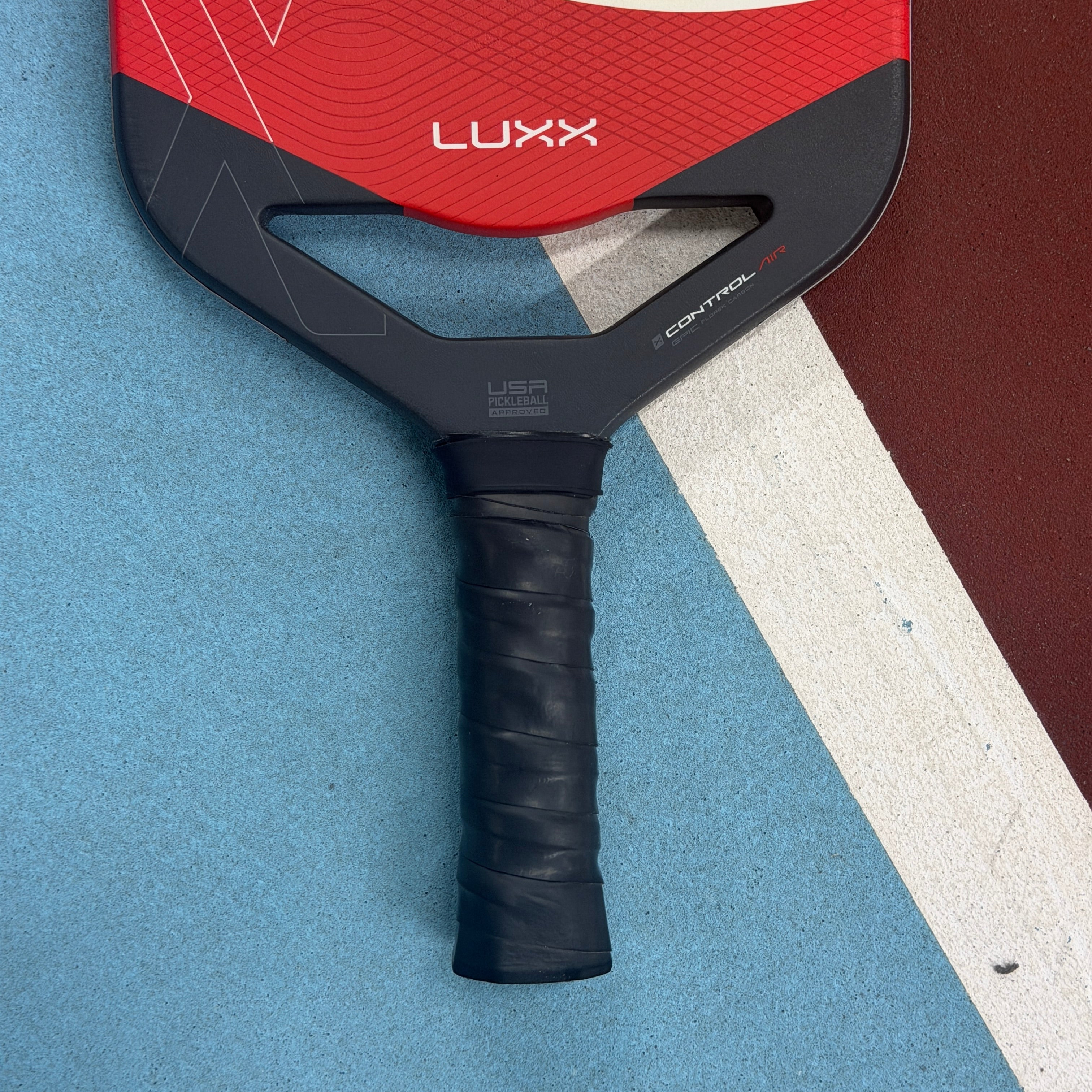 Selkirk Luxx Control Air Epic Widebody Pickleball Paddle v2 Infinigtrit - Red - Used