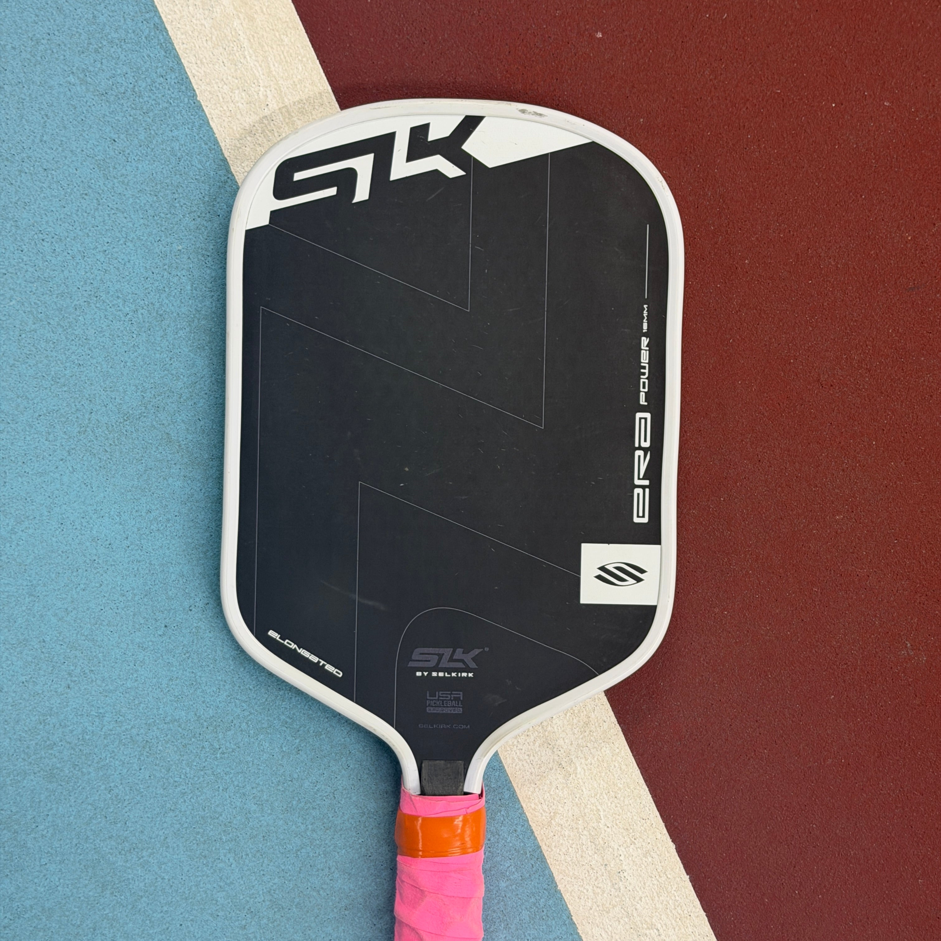 SLK Era Power Elongated Pickleball Paddle - White - Used