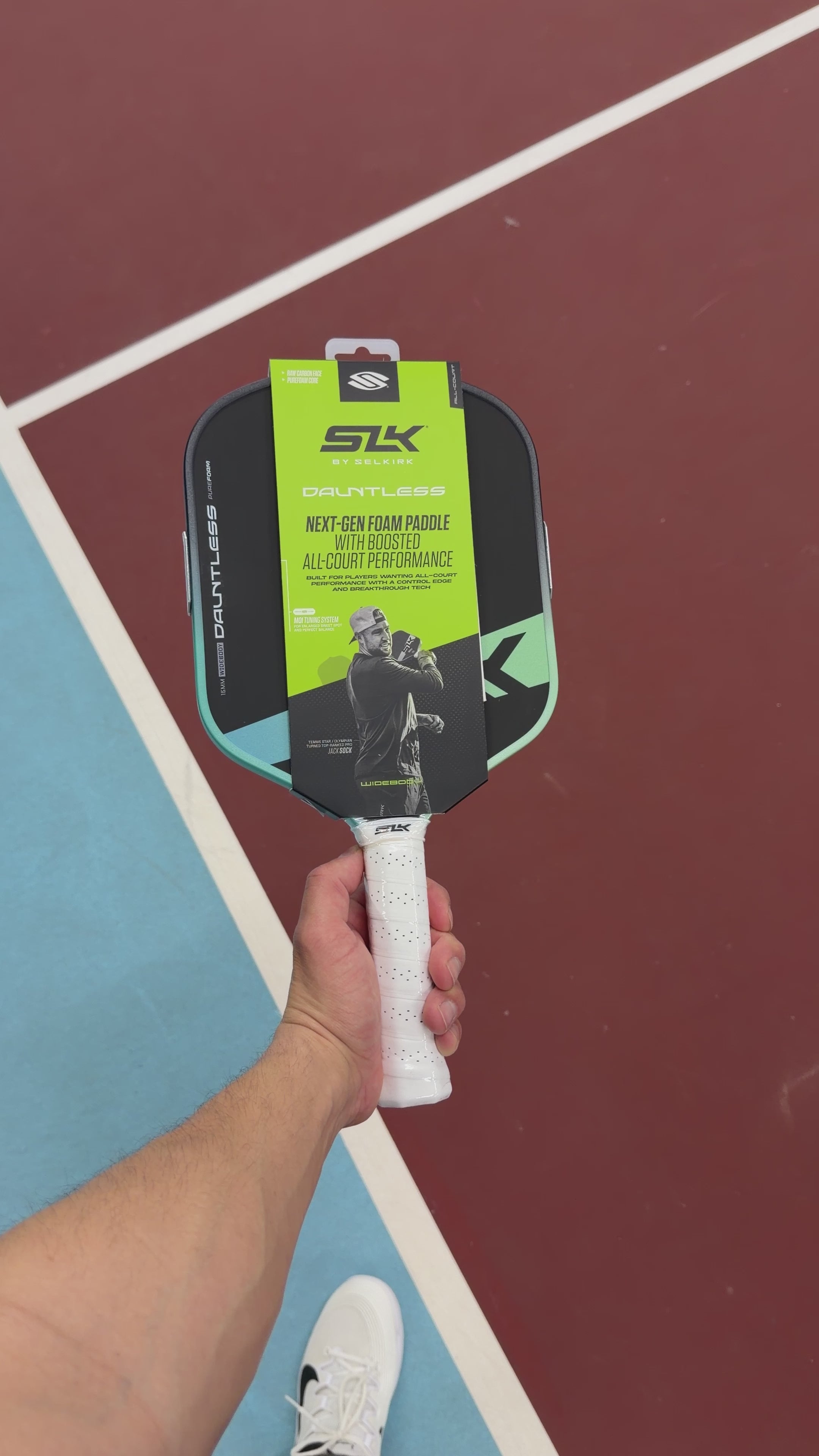 SLK Dauntless Widebody Pickleball Paddle - Lagoon