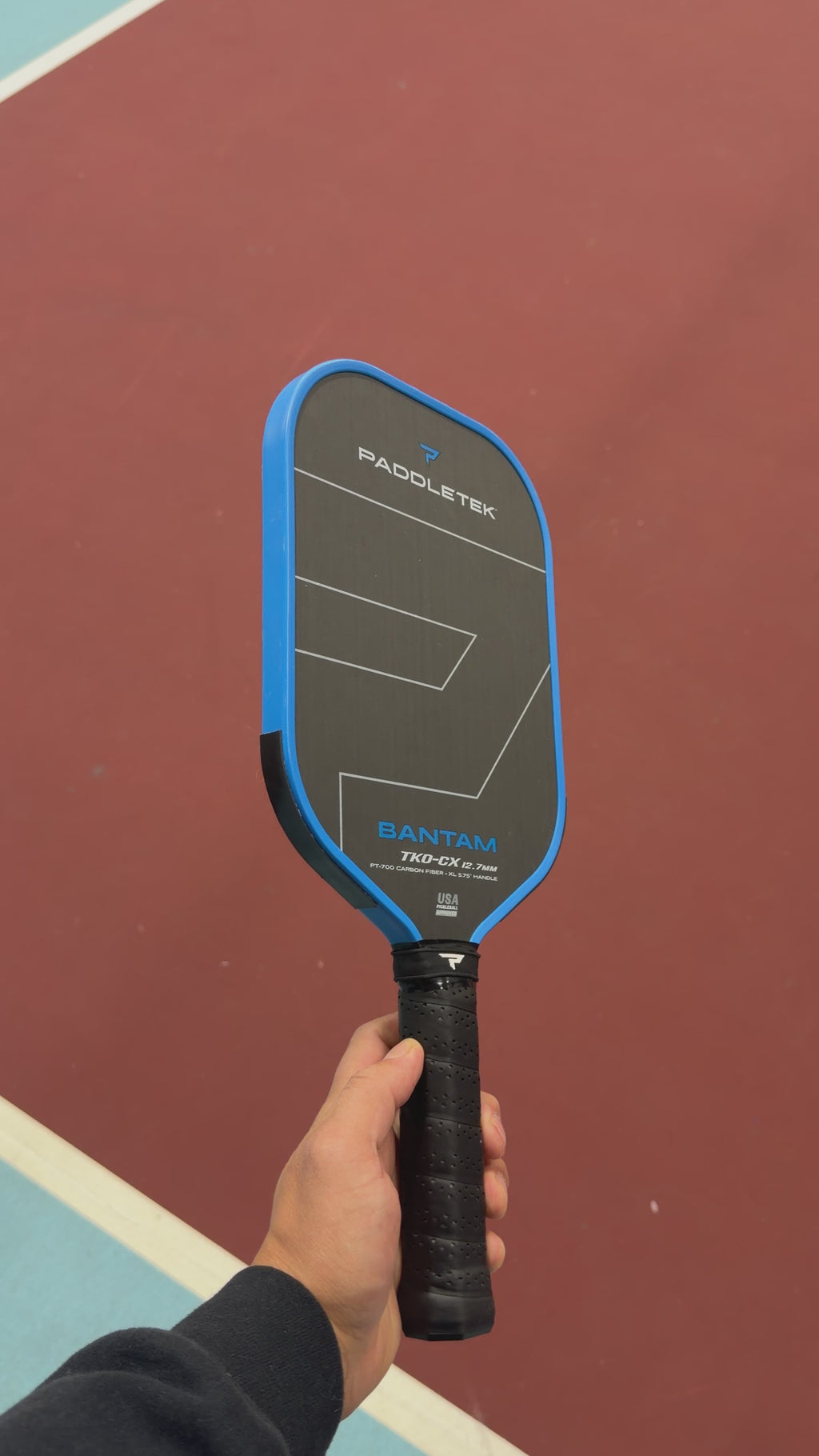 Paddletek Bantam TKO-CX 12.7mm Hybrid Pickleball Paddle - USED