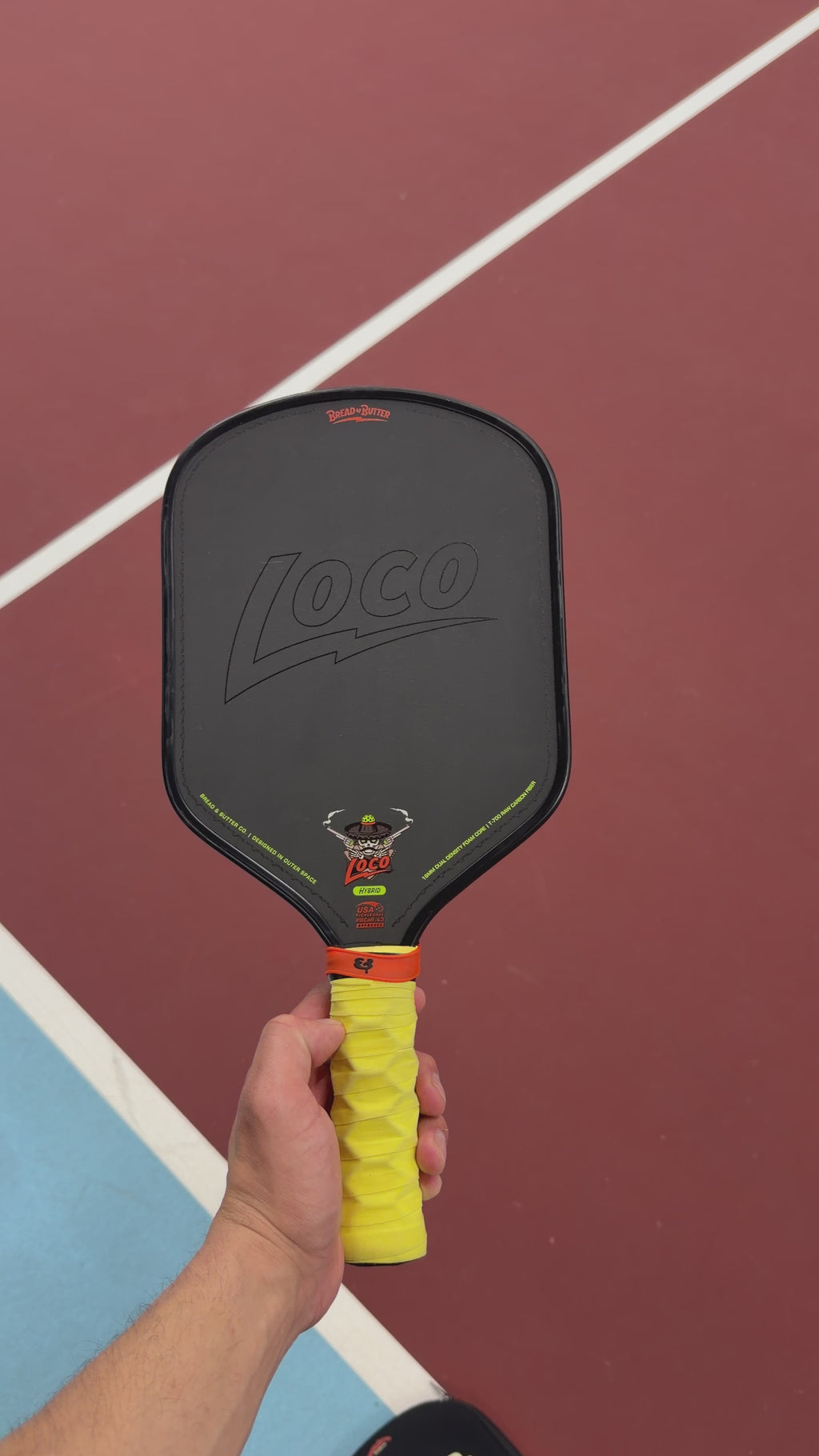 Bread & Butter LOCO Hybrid 16mm FULL FOAM Pickleball Paddle - Used