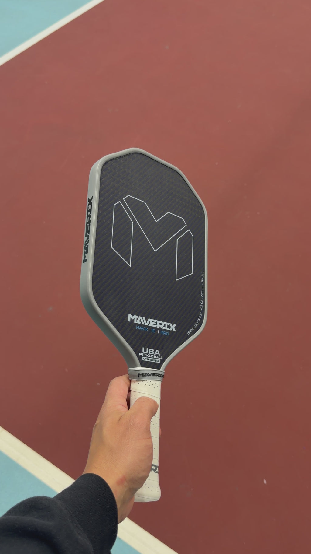 Maverix Havik 15 Pro Elongated Pickleball Paddle
