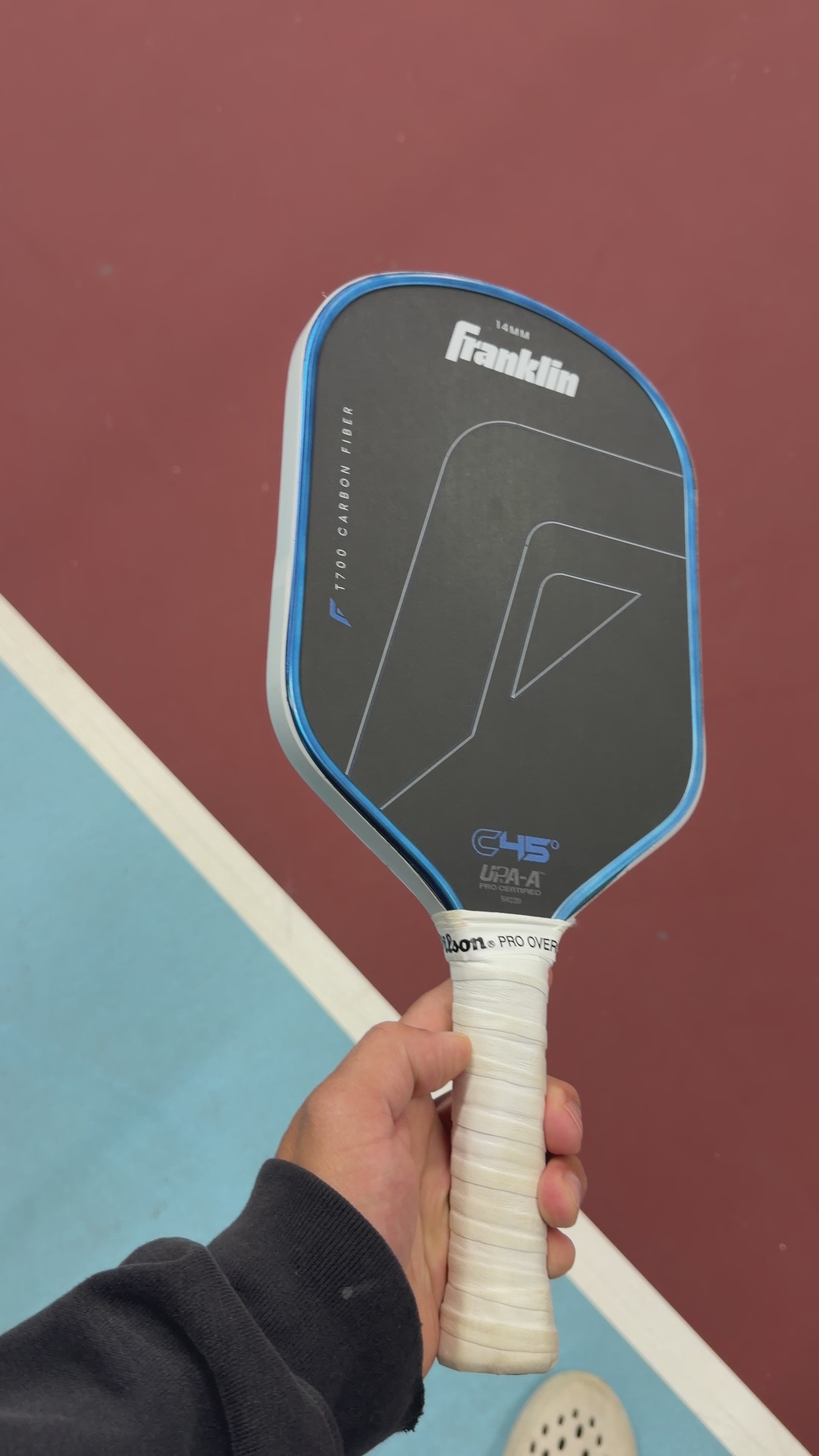 Franklin C45 Hybrid Pickleball Paddle - Blue - USED