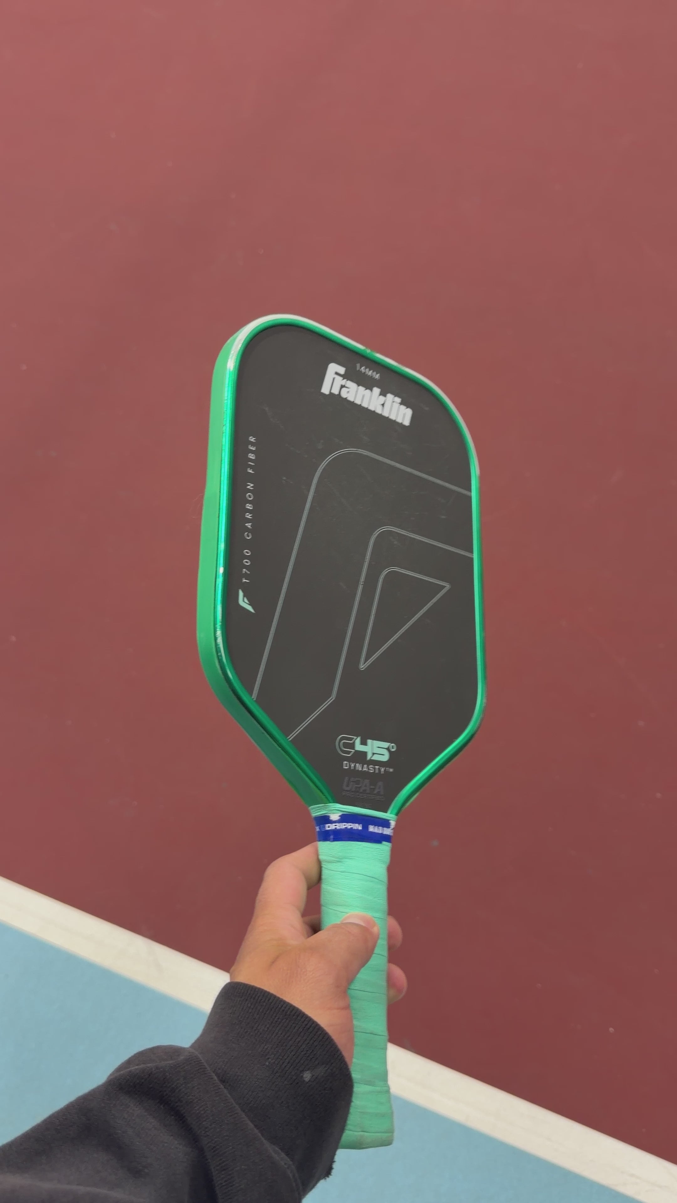 Franklin C45 Dynasty Elongated Pickleball Paddle - Green - USED