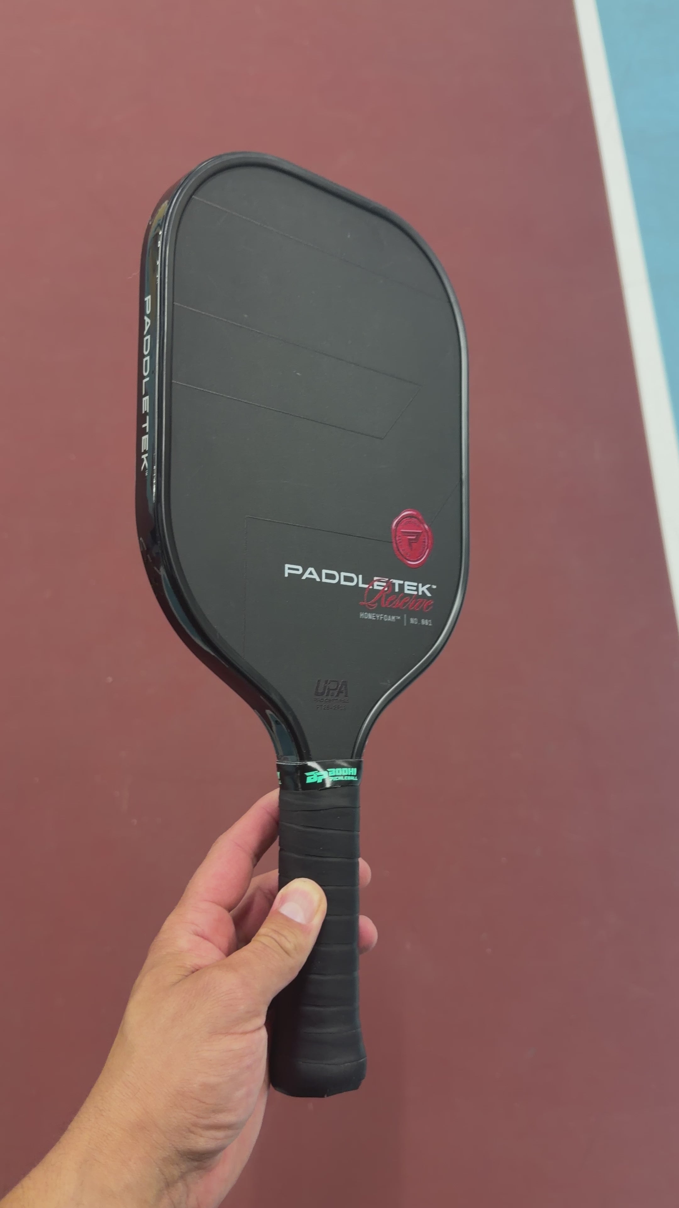 Paddletek Reserve 001 Honeyfoam 16mm Elongated Pickleball Paddle - USED