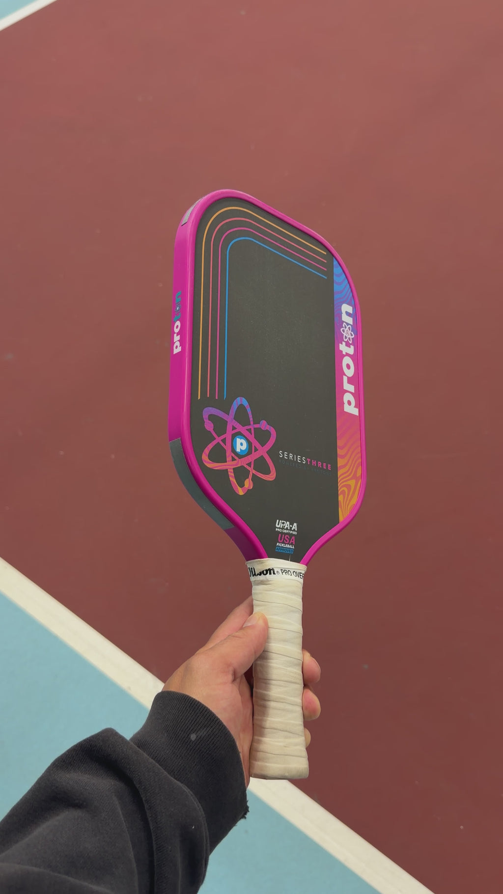 Proton Project Flamingo Series 3 Elongated Pickleball Paddle - Pink - USED