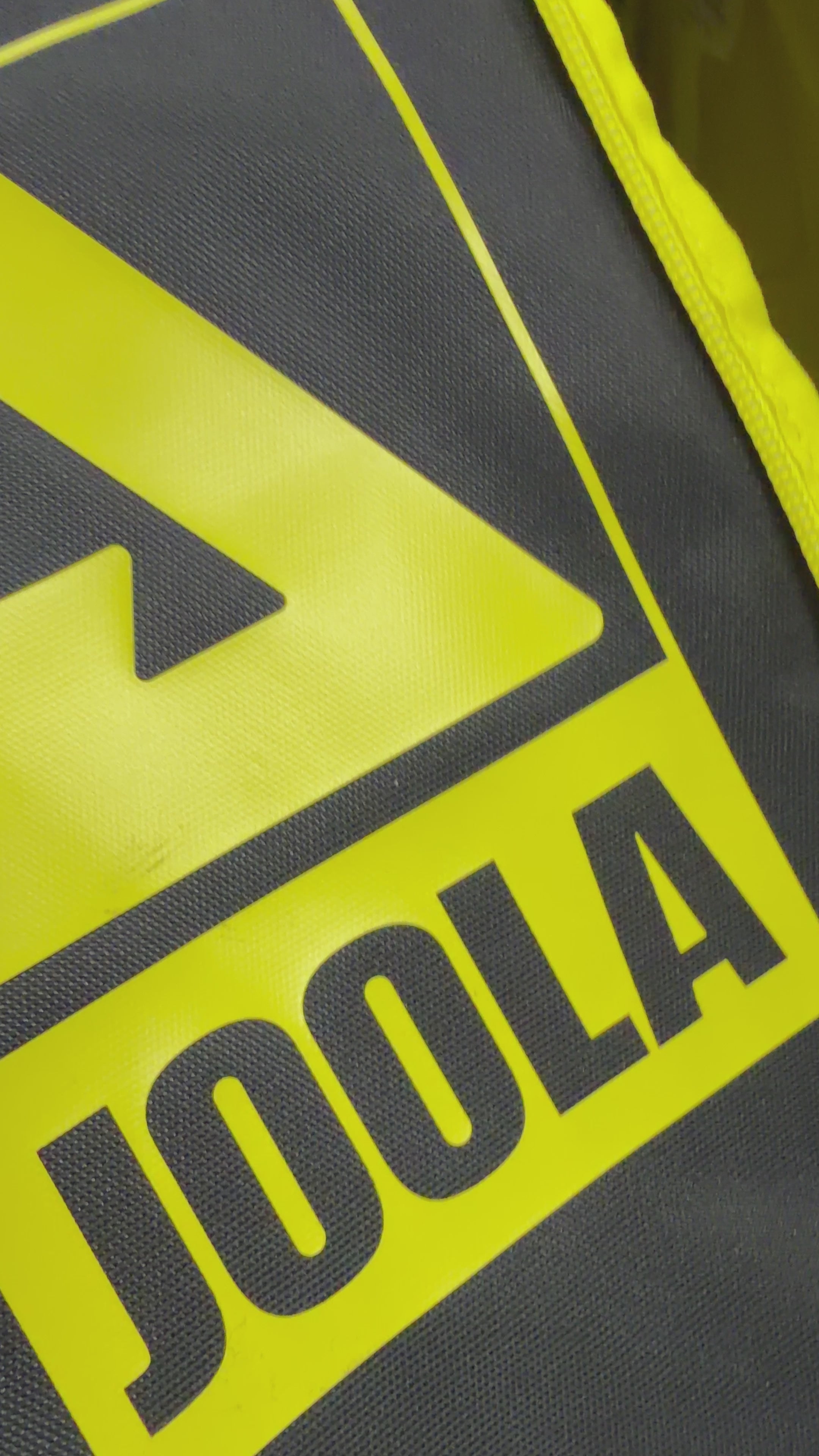 Joola Tour Elite Pickleball Bag - Black / Yellow